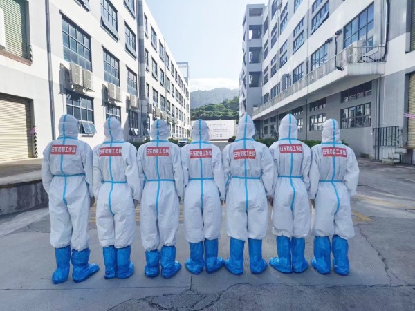 奮勇當先，筑牢疫情防控第一道防線——日東科技疫情防控紀實
